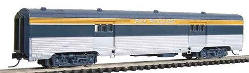 Walthers 932-55105 Pere Marquette 72' Pullman-Standard Fluted Side Baggage RTR