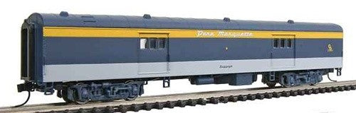 Walthers 932-55107 N C&O Streamlined Pullman-Standard 72' Baggage Car