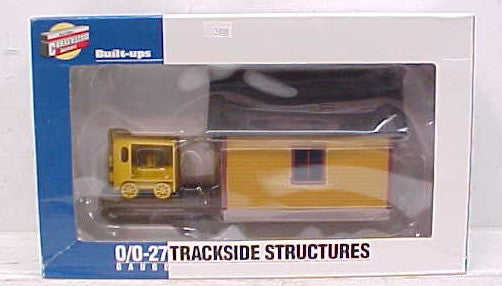 Walthers 933-2701 O / O27 Scale Built-Up Speeder Shed & Speeder