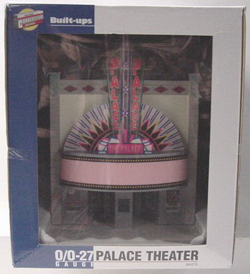 Walthers 933-2713 O/O27 Built-Ups Palace Theater W/Lighted Marquee