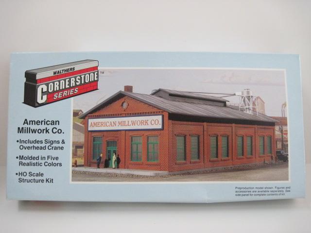Walthers 933-3008 HO Scale American Millwork Co. Structure Kit