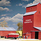 Walthers 933-3036 HO Farmers Cooperative Rural Grain Elevator Building Kit