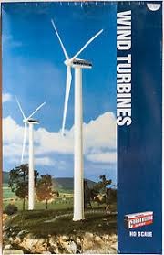 Walthers 933-3163 HO Wind Turbines Kit (Pack of 2)