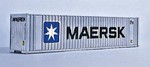Walthers 3401 40' HC container MAERSK