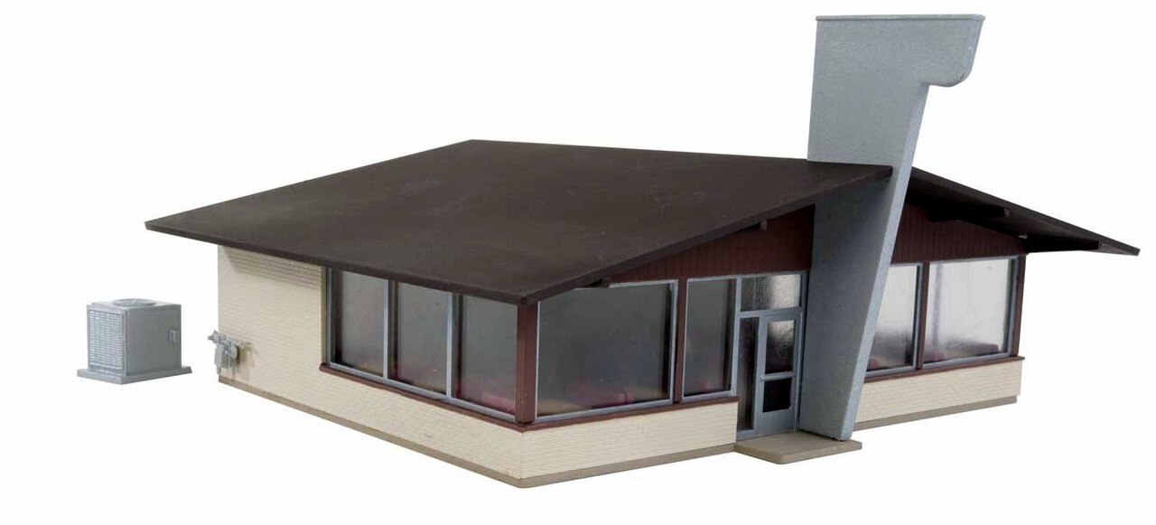 Walthers 933-3489 HO Vintage Motor Restaurant Building Kit