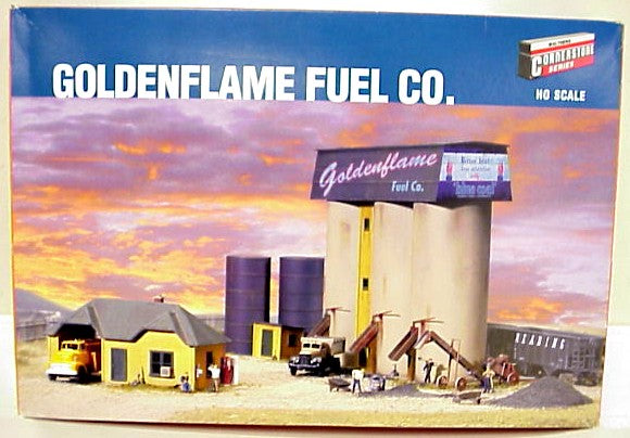 Walthers 933-3087 HO Goldenflame Fuel Company Building Kit