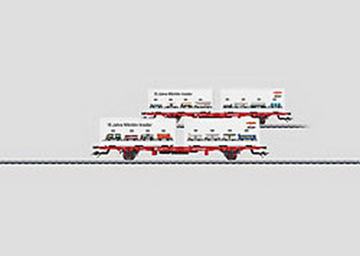 Marklin 94339 DB 150 Years Flatcar for Containers