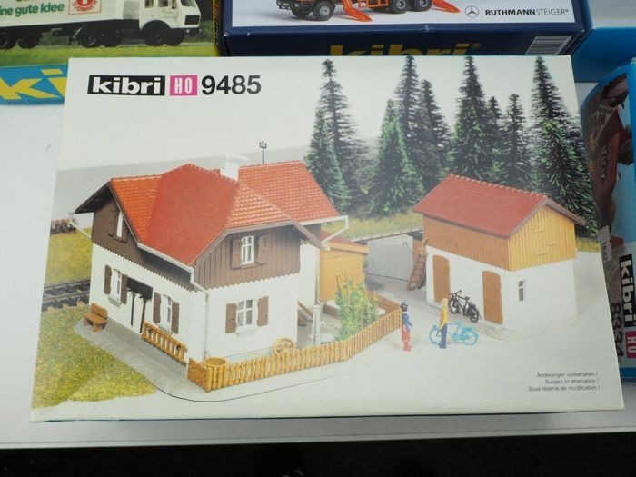 Kibri 9485 HO Country House with Barn Building Kit