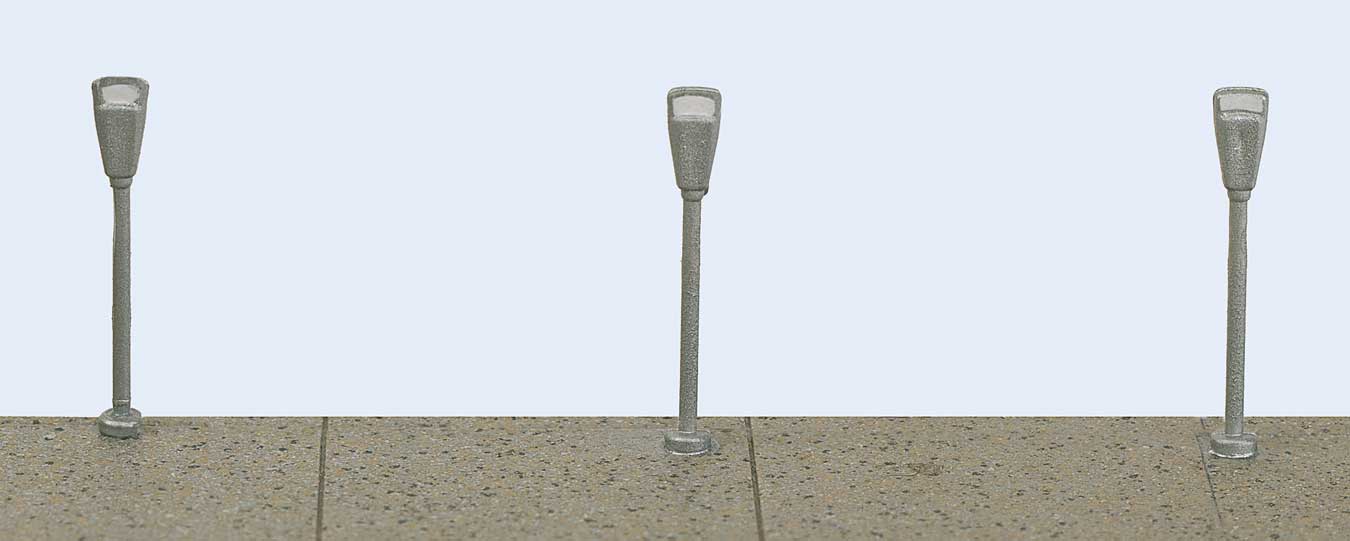Walthers 949-4189 HO Parking Meters Gray Plastic (Set of 20)