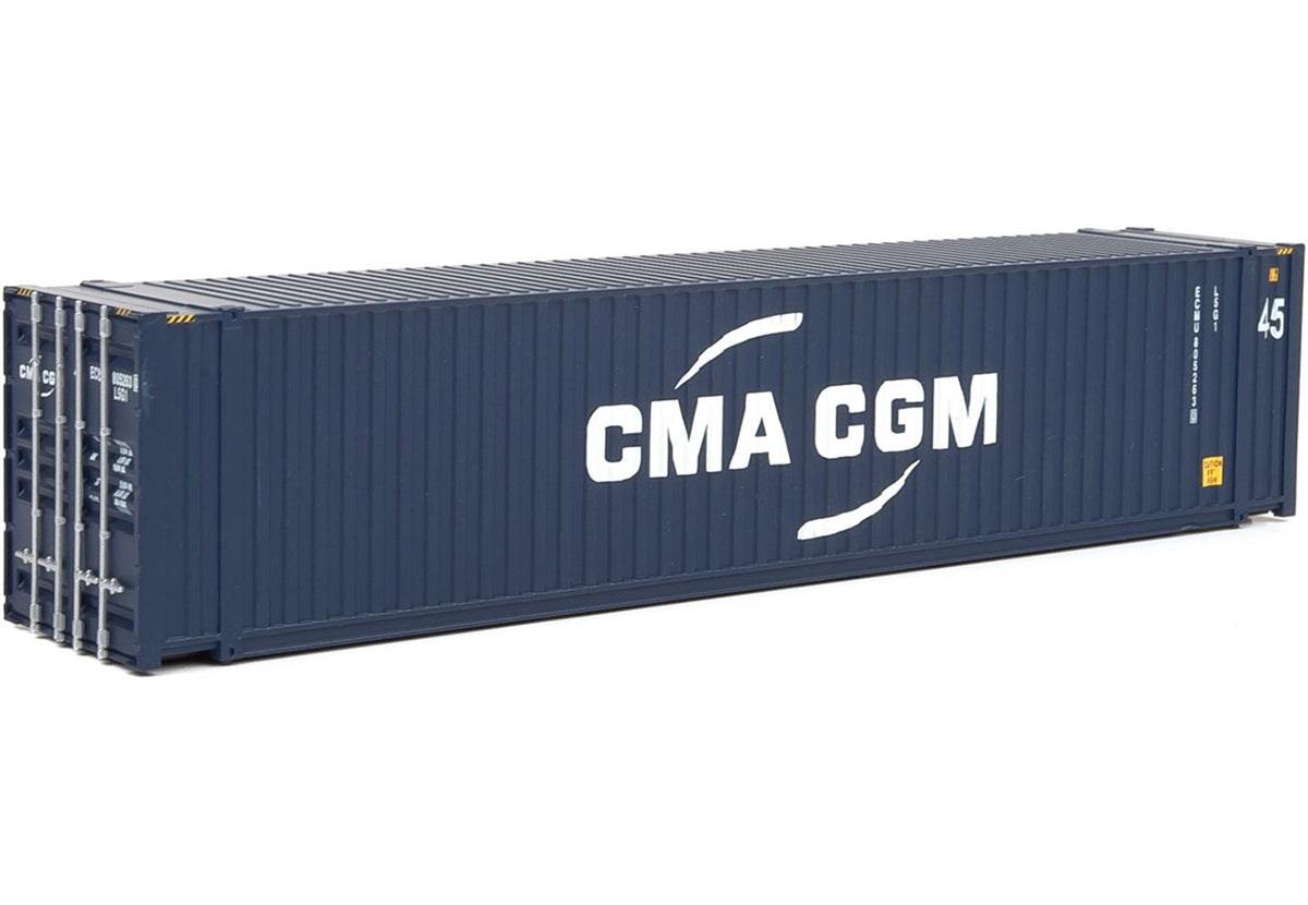 Walthers 949-8569 HO Assembled CMA-CGM 45' CIMC Container