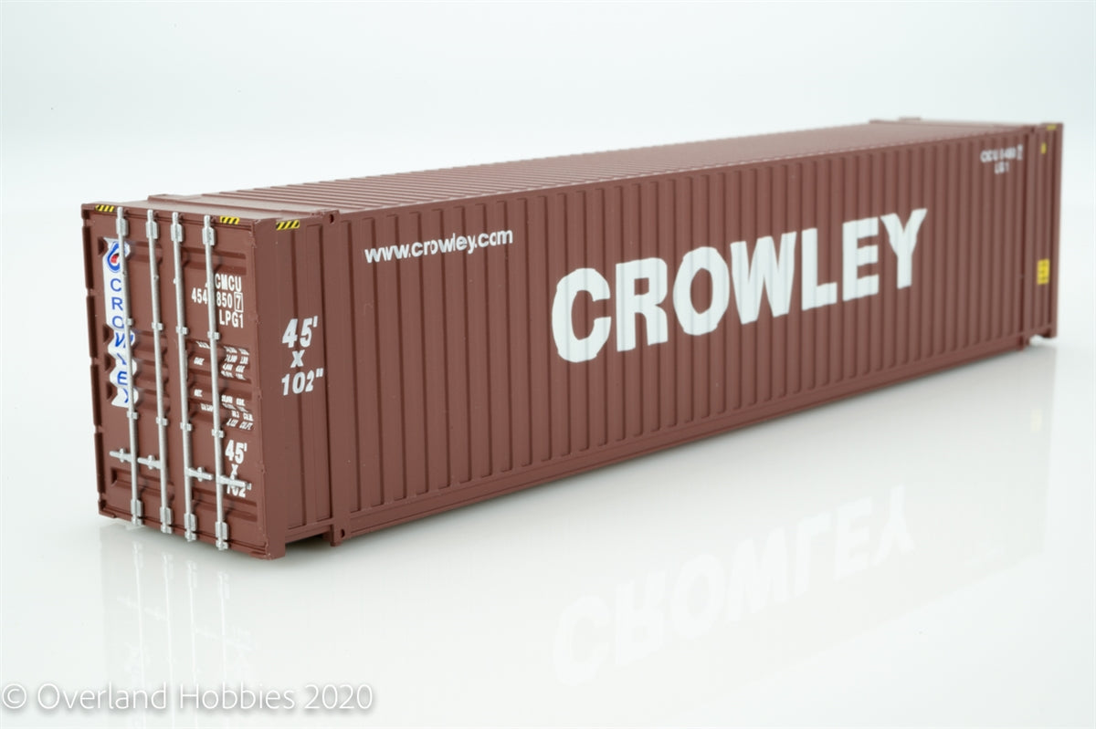 Walthers 949-8571 HO Assembled Crowley 45' CIMC Container