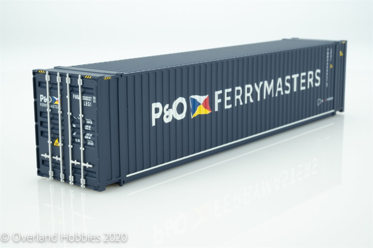 Walthers 949-8573 HO Assembled P&O Ferrymaster 45' CIMC Container