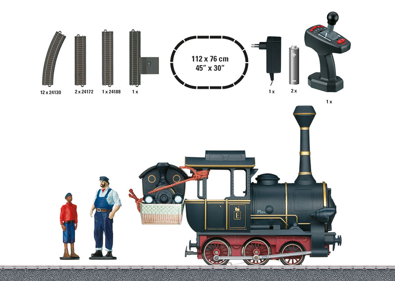 Marklin 29199 Jim Button and the Wild 13 HO Gauge Steam Starter Set