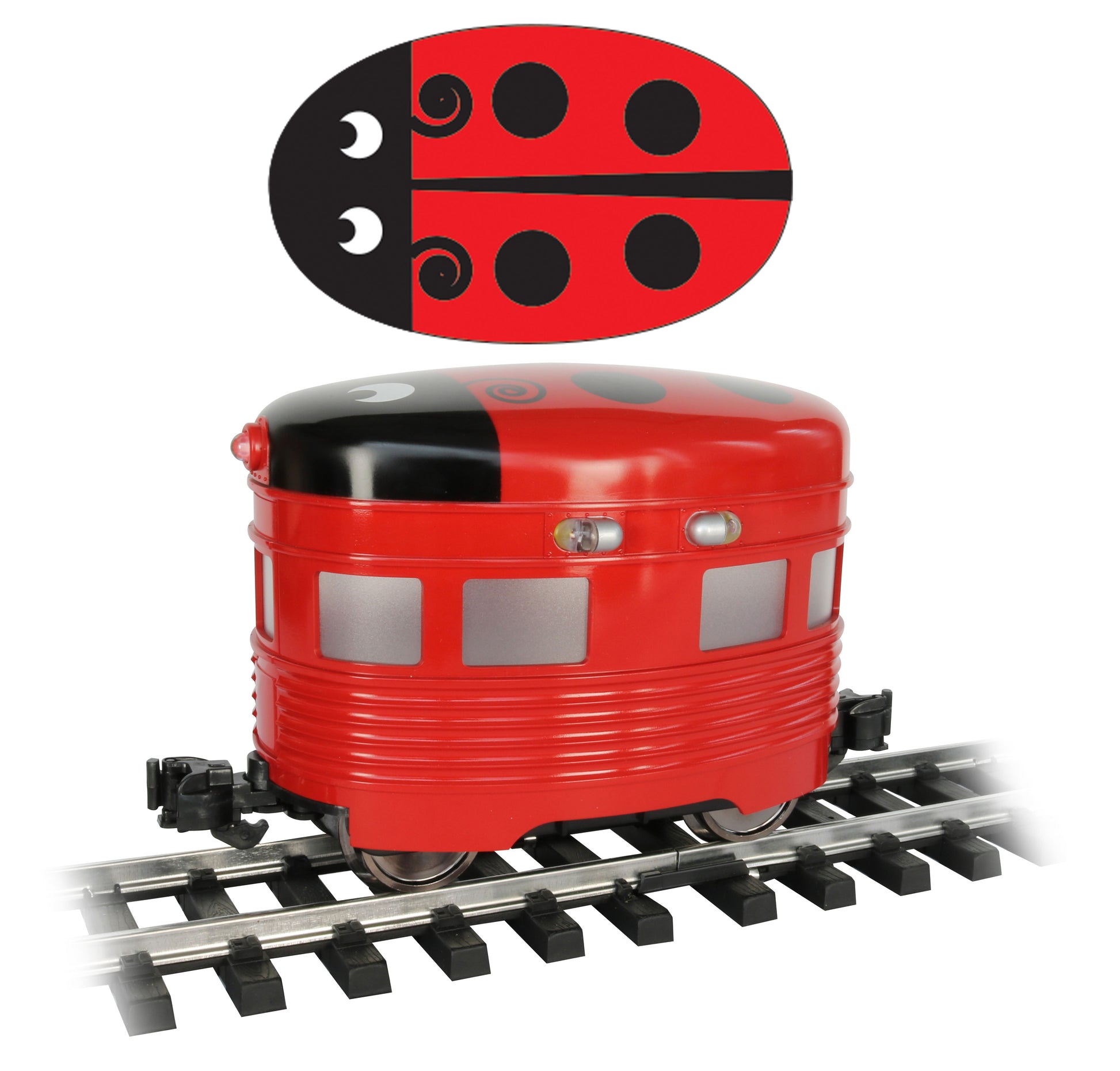 Bachmann 96280 G Ladybug Motorized Eggliner