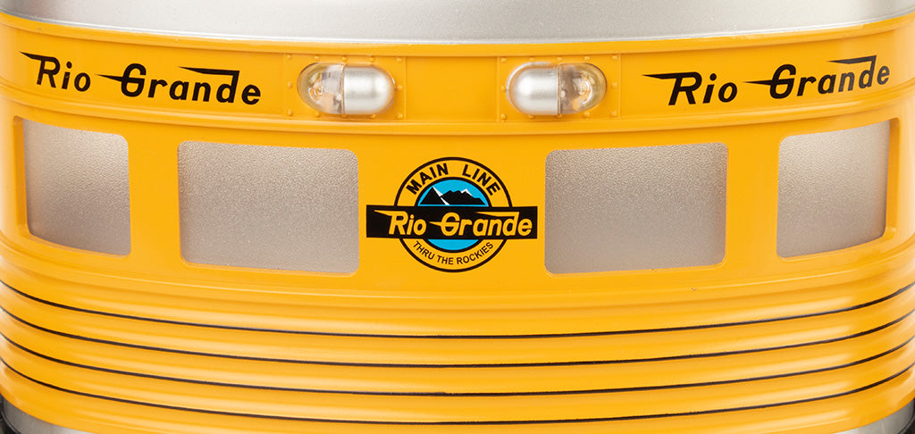 Bachmann 96285 G Denver and Rio Grande Western Motorized Eggliner