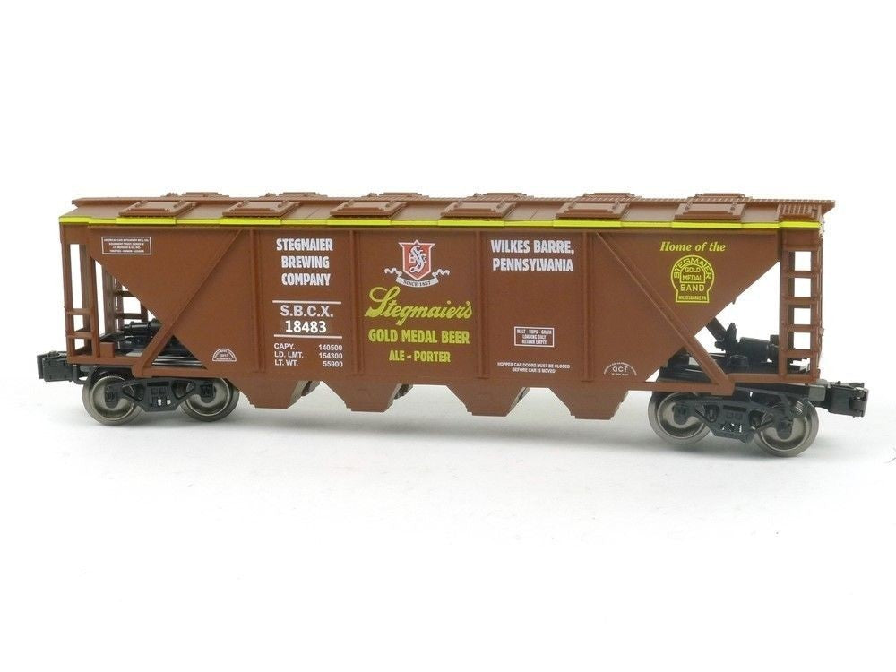 RMT 96389 O 2-Bay Cvd. Hopper Stegmaier Beer 2pack