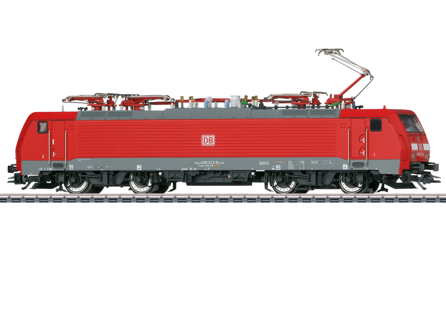 Marklin 39866 HO DB AG Class 189 Electric Locomotive #189 012-8