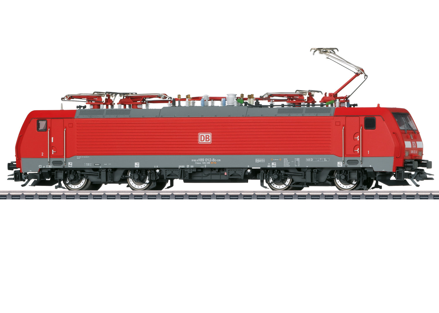 Marklin 39866 HO DB AG Class 189 Electric Locomotive #189 012-8