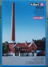 Kibri 9809 HO Scale Kit Boiler House with Chimney Building Kit