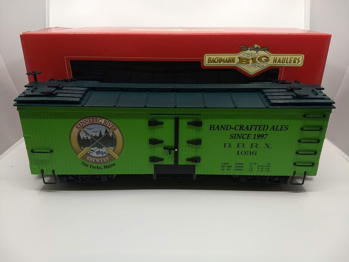 Bachmann 98689 Kennebec River Brewery Billboard Reefer (Metal Wheels)