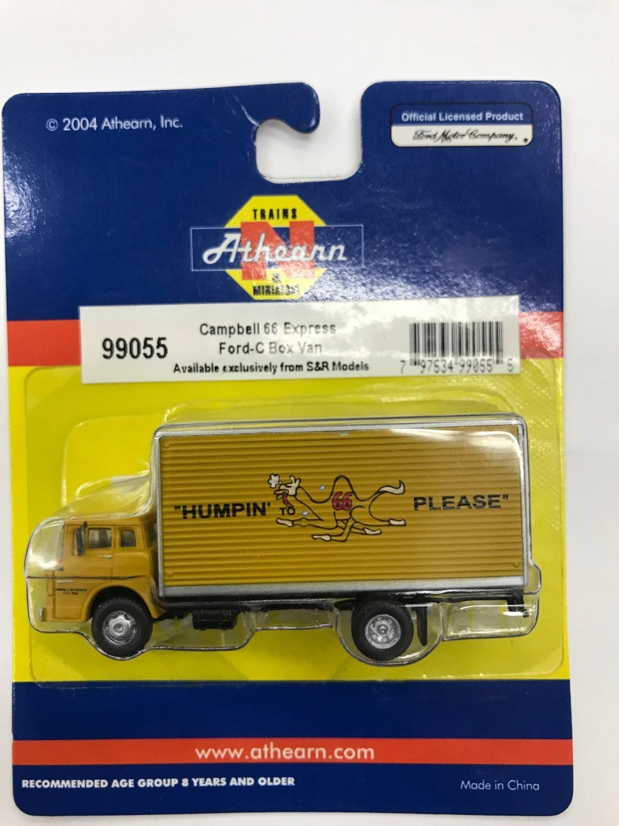 Athearn 99055 N Scale Campbell 66 Express Ford C-Box Van