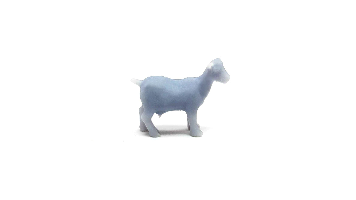 All Scale Miniatures 1600996 N Farm Goats (Pack of 5)