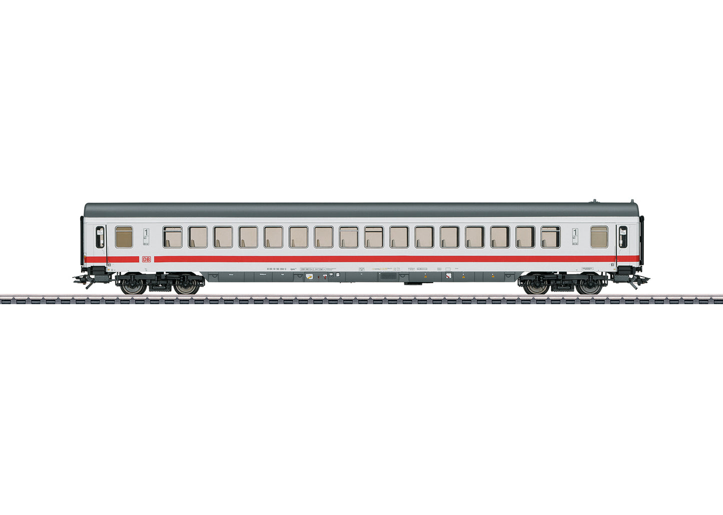 Marklin 43775 HO German Railroad Inc. Type Apmz 125.3 Open Seating Passenger Car