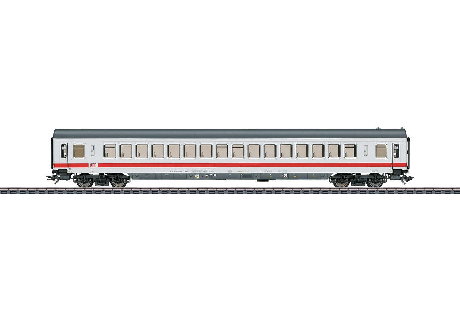 Marklin 43775 HO German Railroad Inc. Type Apmz 125.3 Open Seating Passenger Car