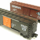 Lionel 6-29286 O Gauge Overstamped Conrail/Reading & PC/NH 2-Car Boxcar Set