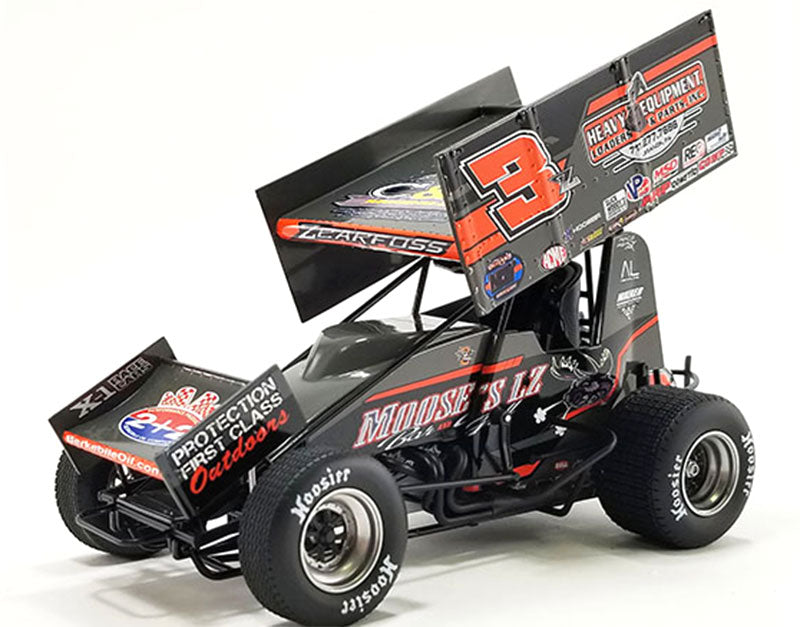 Acme A1822001 1:18 2022 #3Z Brock Zearfoss Moose's LZ Bar & Grill Sprint Car