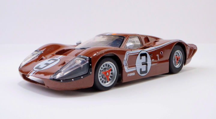 AFX 22053 HO Ford GT40 Mark IV #3 Copper Collector Series Mega G+ Slot Car