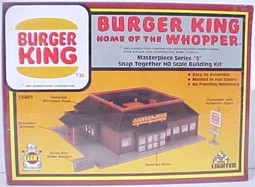 AHM 15401 HO Burger King Building Kit