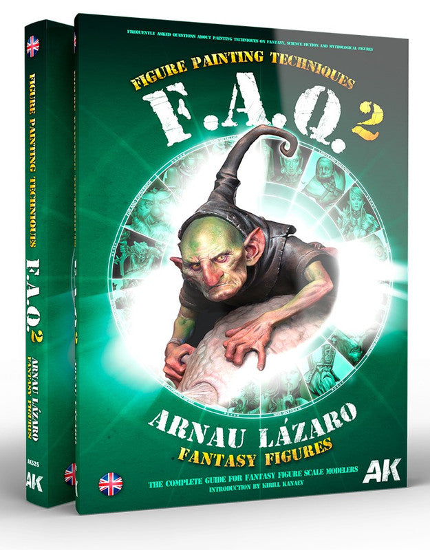 AK Interactive AK525 FAQ 2 Fantasy Figures Painting Techniques Book