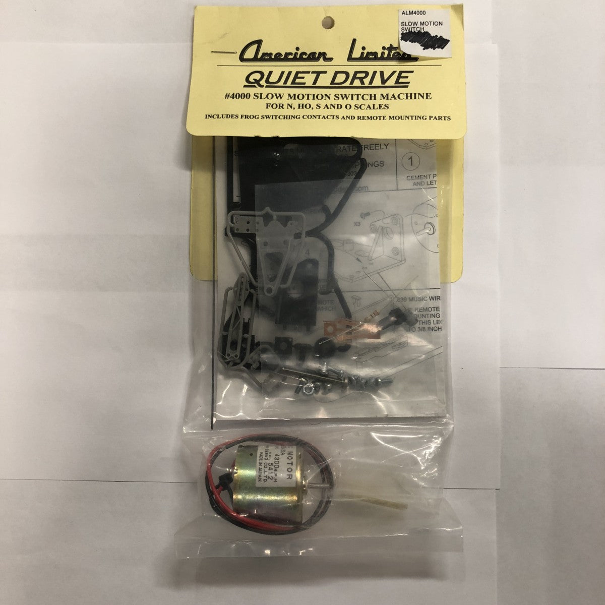 American Limited Models 4000 Quiet Drive Slow Motion Switch Machine