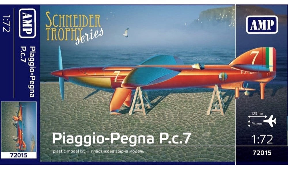 AMP Kits 72015 1:72 Piaggio-Pegna P.c.7 Aircraft Plastic Model Kit
