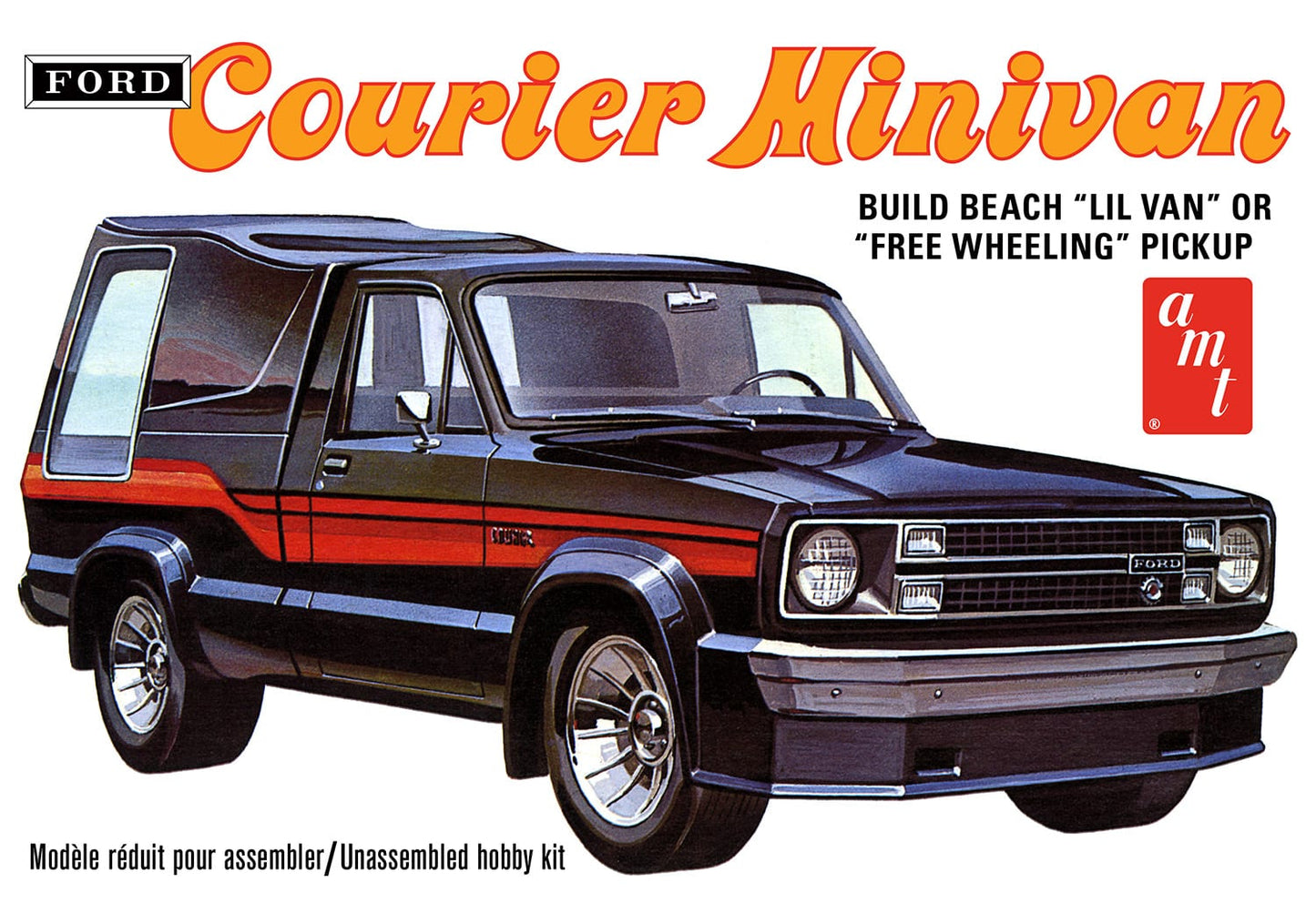 AMT 1210 1:25 1978 Ford Courier Minivan Plastic Model Kit