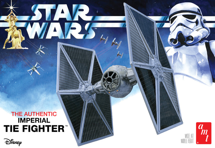 AMT 1299 1:48 Star Wars: A New Hope Tie Fighter Plastic Model Kit