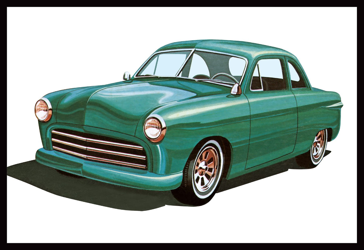 AMT 1359 1:25 1949 Ford Coupe The 49'er Plastic Model Kit