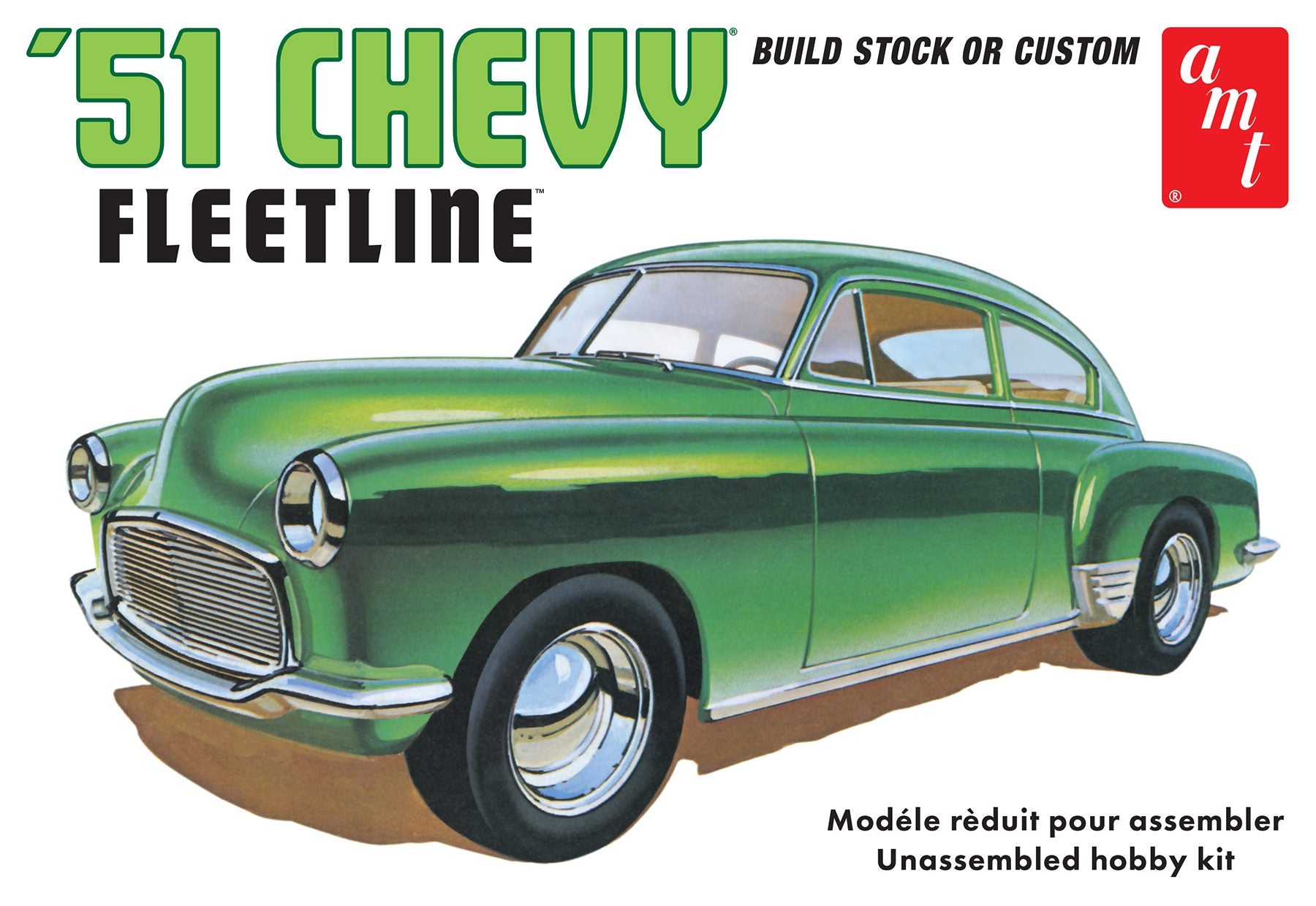 AMT 1378 1:25 1951 Chevrolet Fleetline Plastic Model Kit