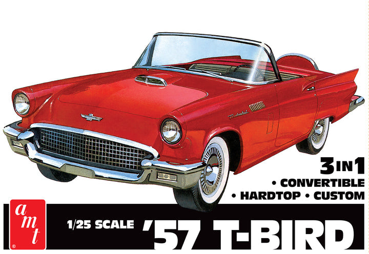AMT 1397 1:25 1957 Ford Thundbird Plastic Model Kit