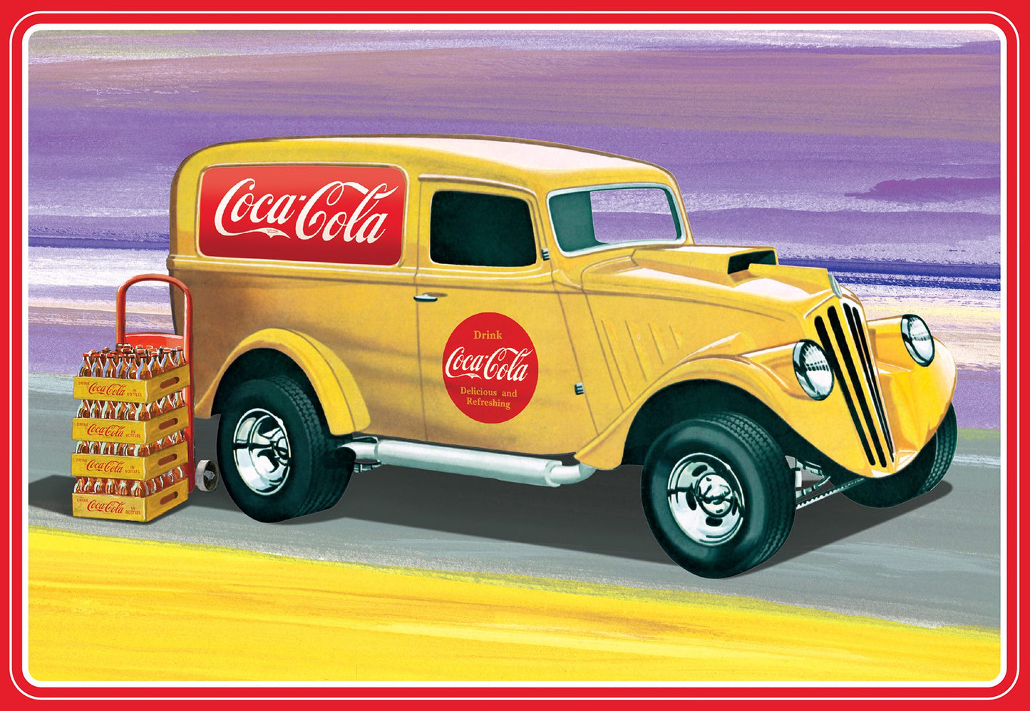 AMT 1406 1:25 1933 Willys Panel Coke Plastic Model Kit