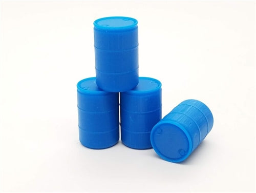 All Scale Miniatures 1600766 N 55 Gallon Plastic Drum (Pack of 5)