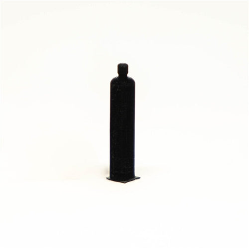 All Scale Miniatures 1600812 N Black Acetylene Cylinder (Pack of 5)