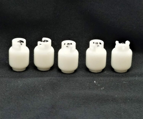 All Scale Miniatures 1600863 N 20lb Propane Tank (Pack of 5)