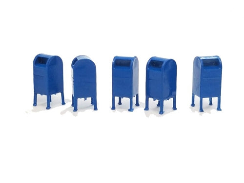 All Scale Miniatures 1600930 N US Mail Dropbox (Pack of 5)