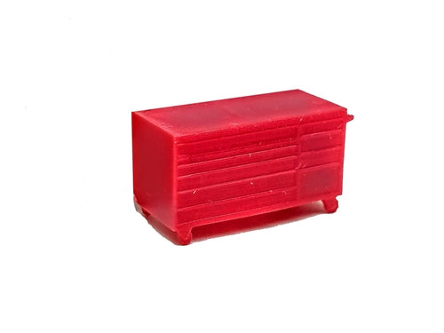 All Scale Miniatures 871898 HO Short Rolling Tool Chest