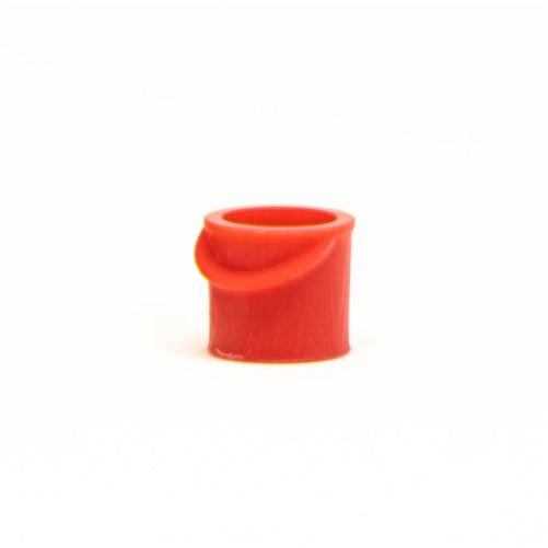 All Scale Miniatures 870890 HO Red Fire Bucket (Pack of 5)