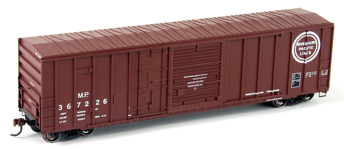 Athearn 87195 HO Missouri Pacific 50' FMC Combo Door Box Car #367226