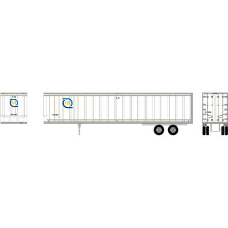 Athearn 15526 HO FECZ 45' Trailer RTR #630562