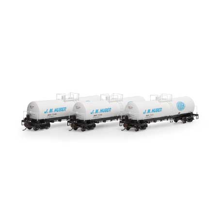 Athearn 16370 HO JMHX RTR 16,000-Gallon Clay Slurry Tank Car #2 (Set of 3)